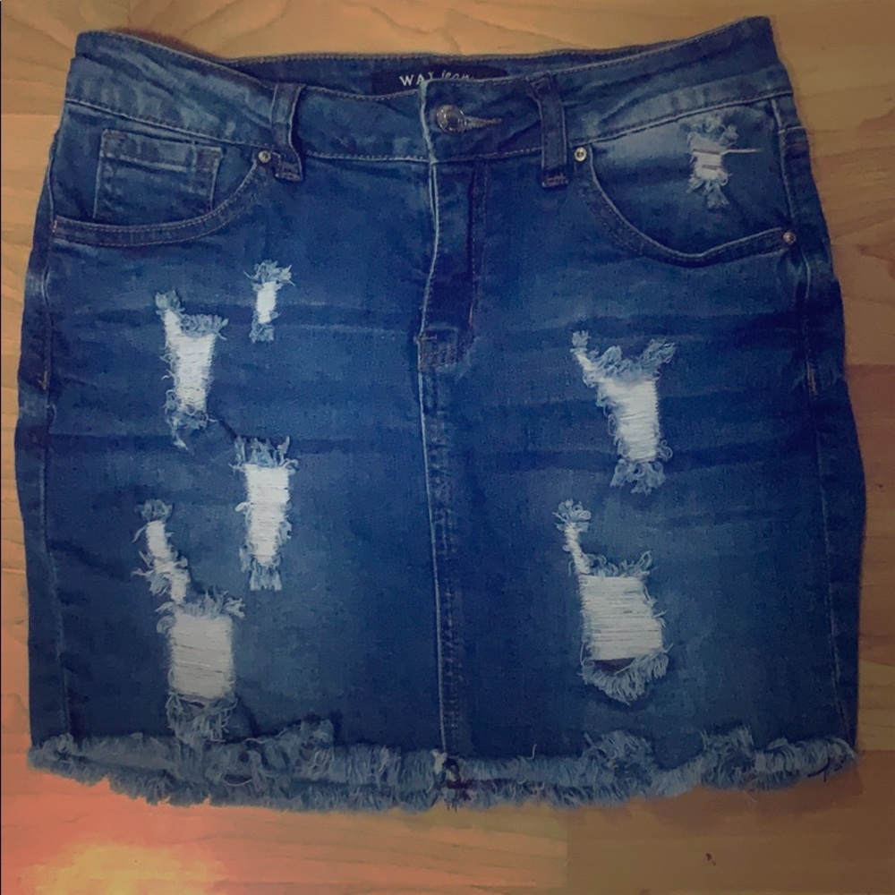 Denim skirt